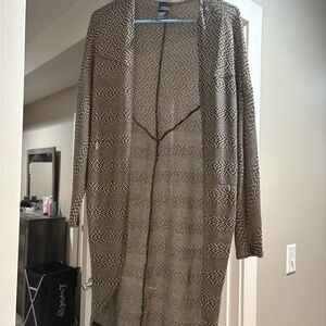 Daytrip Black and Cream Cardigan